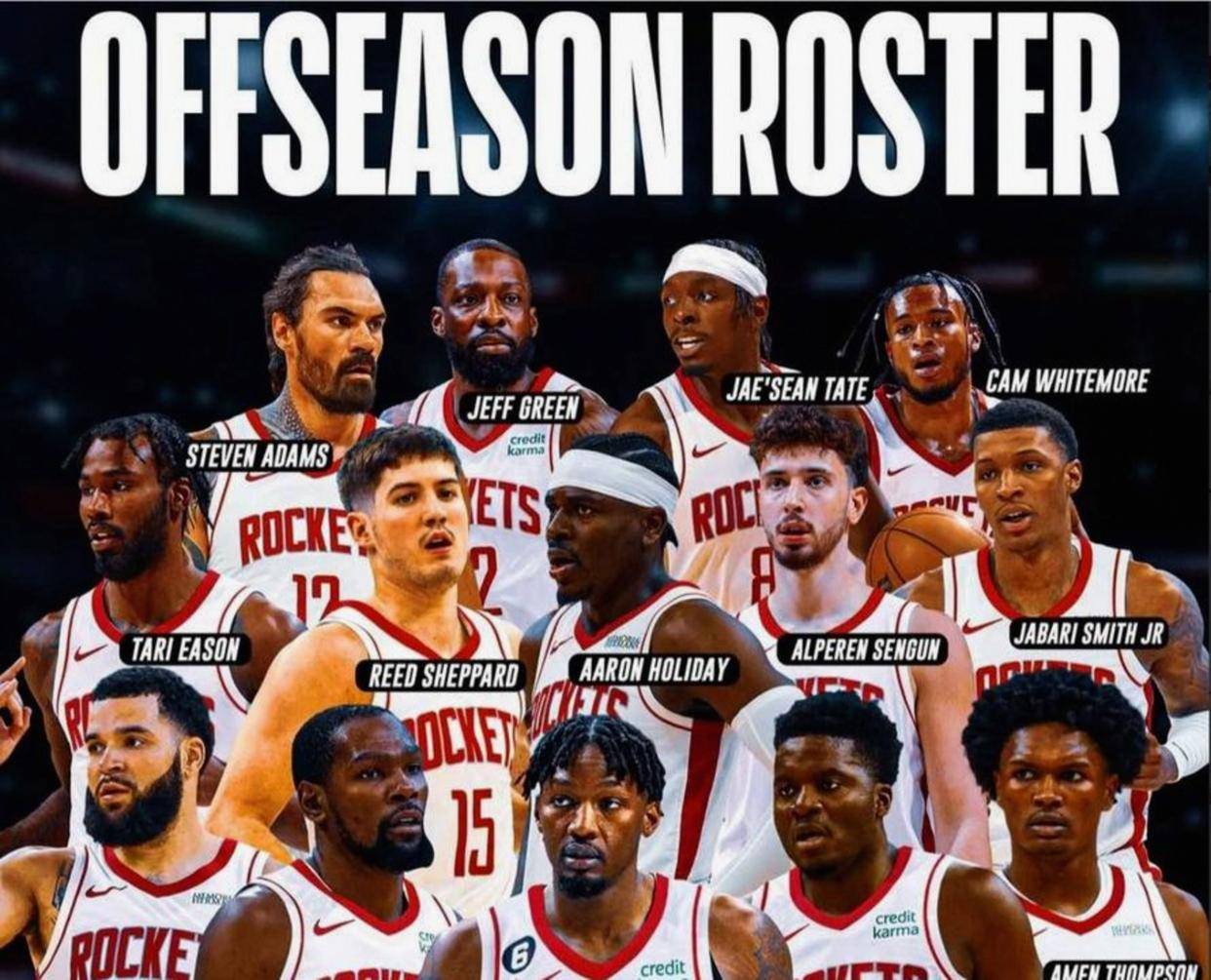 这数据火箭队自己看了都怕，21岁新秀顶替伤将首发打42分钟，技术统计惊艳全场